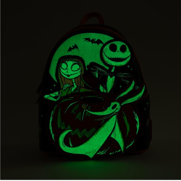 Loungefly Disney Nightmare Before Christmas Glow In The Dark D100 - Picture 6 of 7